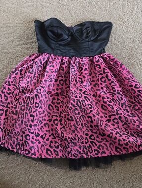 Abbey Dawn | Dresses | Avril Lavignes Abbey Dawn Leopard Dress Size Small |  Poshmark